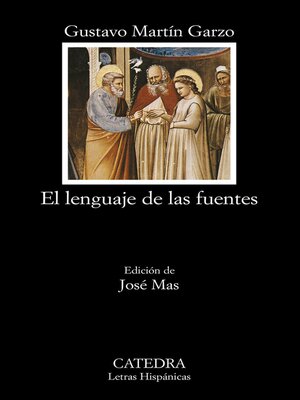 cover image of El lenguaje de las fuentes